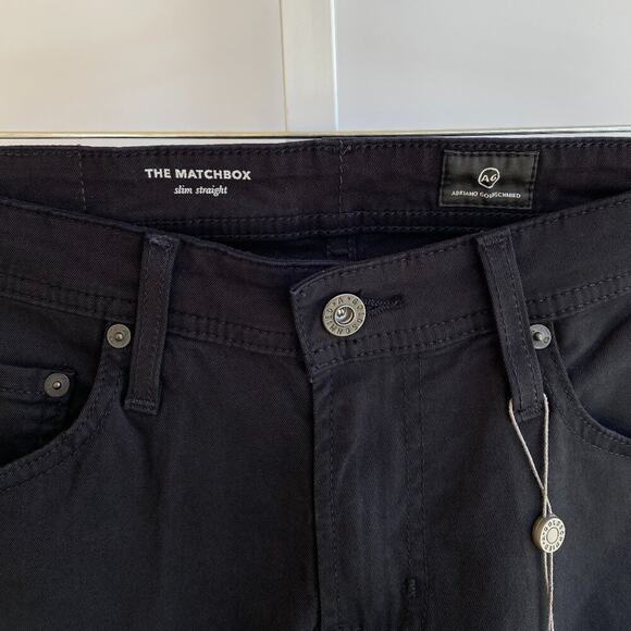 NWT AG Adriano Goldschmied The Matchbox Slim Straight Pants sz 30 - Picture 3 of 11